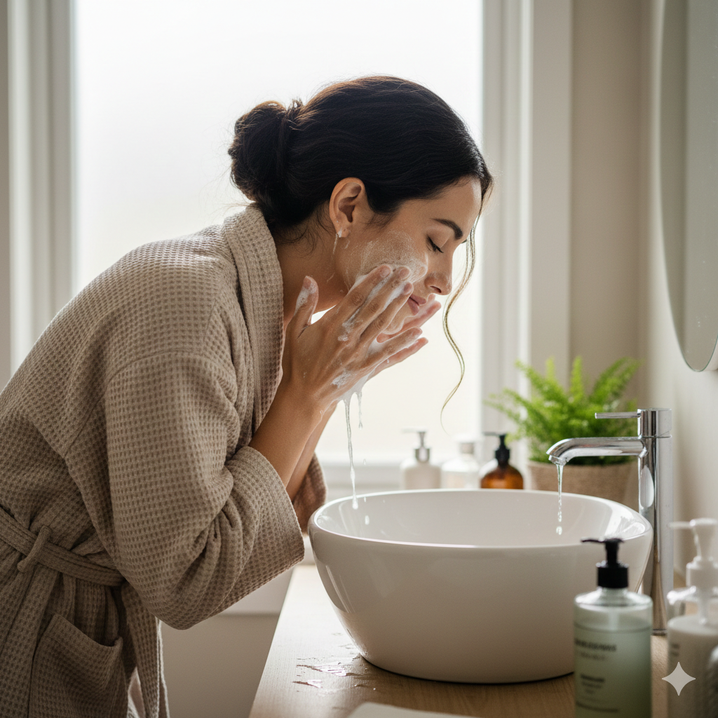 Simple Night Skincare Routine